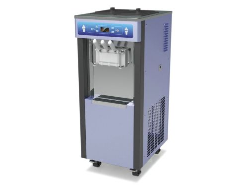 Single Phase Soft Serve-automatische Eiscreme-Maschine, 2.3kw Frozen Yogurt, Ausrüstung für Cafe