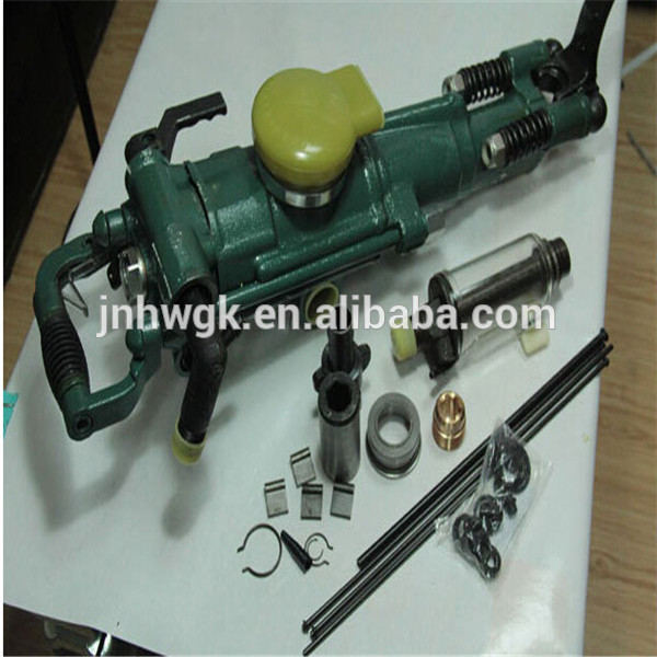 Pneumatic mining air leg rock drill YT29A for air compressor