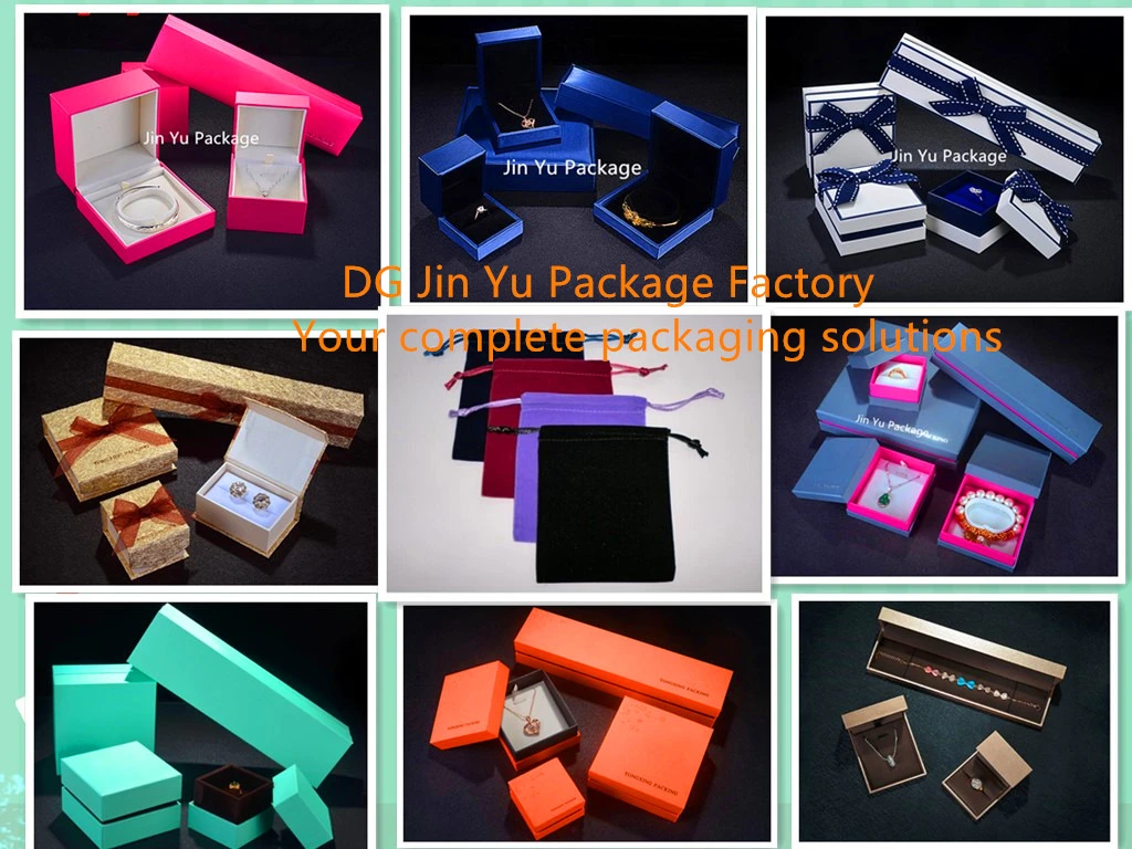 Chocolate & Cream Color Gift Ring Jewelry Packaging Box Factory