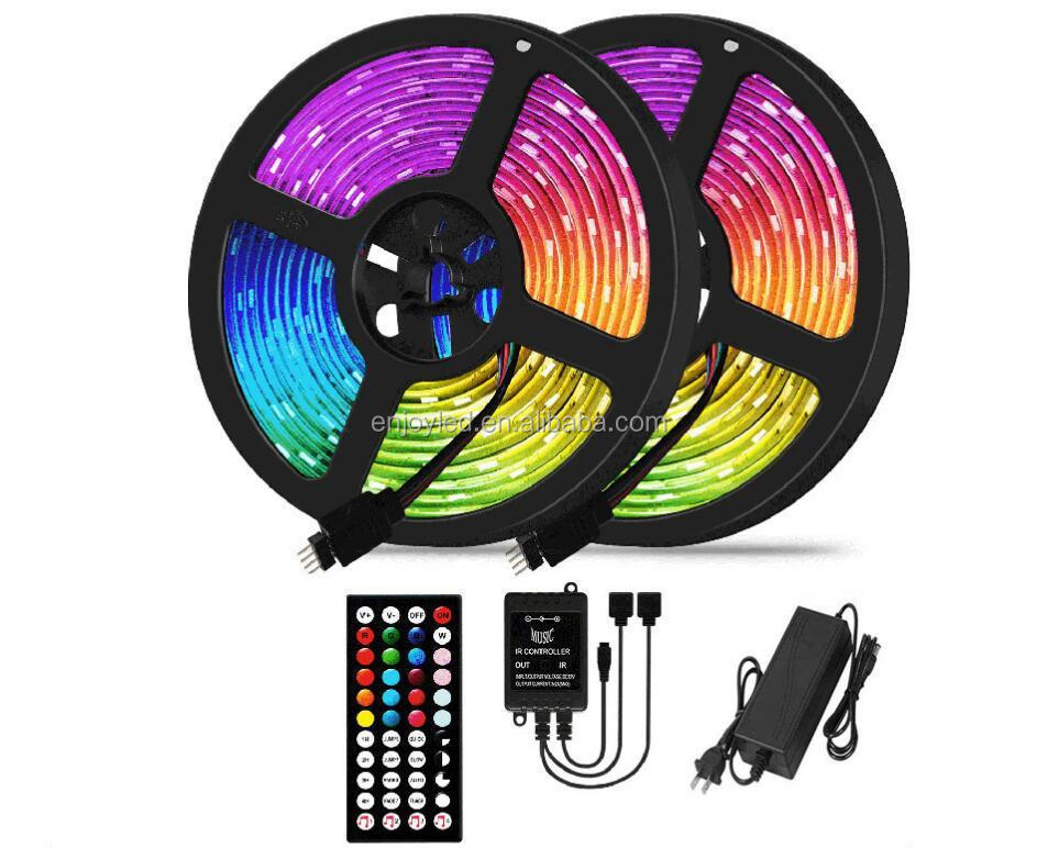 hot sale Amazon private model 44 key music synchronization controller timing 5050rgb set led light strip