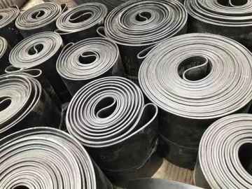 Rubber circular conveyor belt