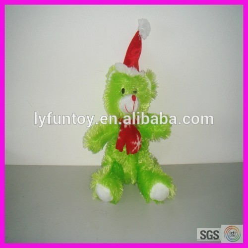 2015 new design Christmas plush bear