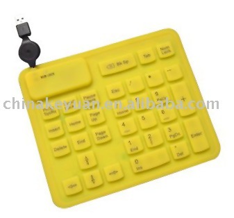 Silicon keyboard