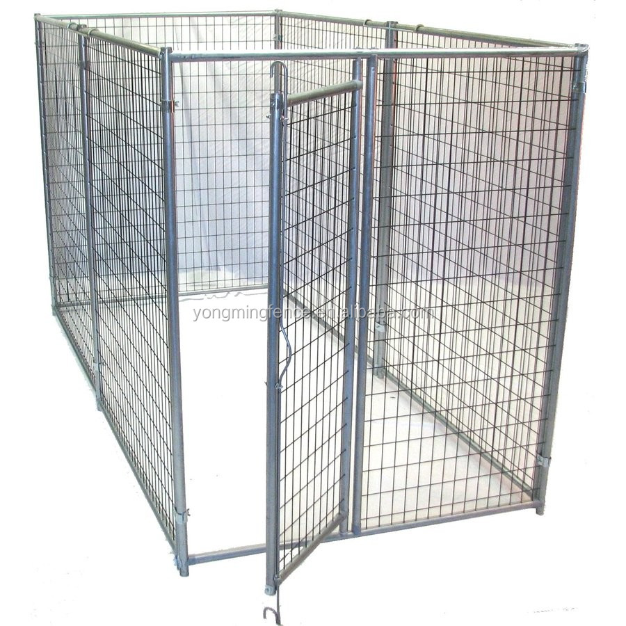 Outdoor Cheap Fence Backyard Pet Cage Chain link dog kennel(XMM-DK)