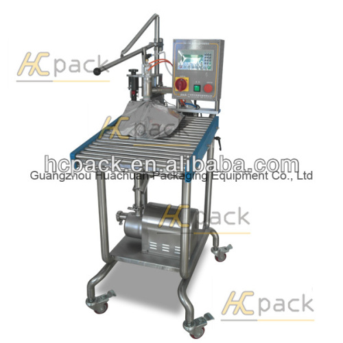 Manual Bag In Box filling machine for sunflower oil