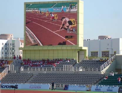 Outdoor led wall billboards display screen