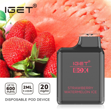 EU TPD IGet Box Disposable Vape 600 Puffs