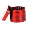 3 camadas Black Zinc Alloy Herb Grinder