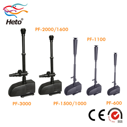 Heto 343GPH 수중 펌프 (1300L / H, 24W), 5.9ft 높이 리프트가있는 조용한 워터 펌프, 6.4ft 전원 코드가있는 분수 펌프