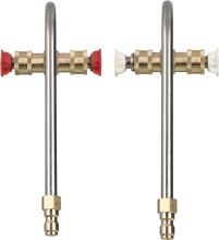 4000 PSI Pressure Washer Gutter Cleaner Attachment with 4 Nozzles and Quick Connect