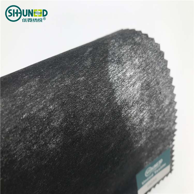 Good quality eco-friendly nonwoven fusible Interlining chemical bond nonwoven polyester fabric interlining for garment