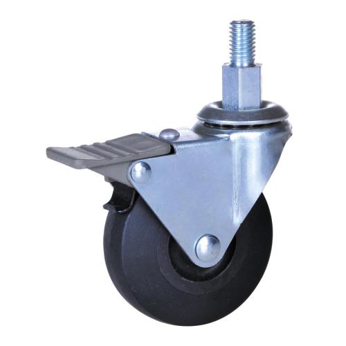 2.5inch PP swivel casters with brake