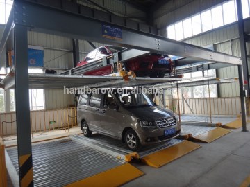 2-level vertical car parking lift