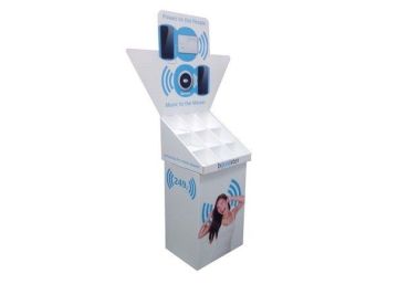 Retail Pop Cardboard Displays For Earphone Cardboard Display Stand Encb039