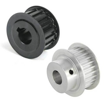 Aluminum Toothed Gear Pulleys: 3M, 5M, 8M, 14M, Plain Bore, Taper Bore, Timing Belt Pulley Sheave