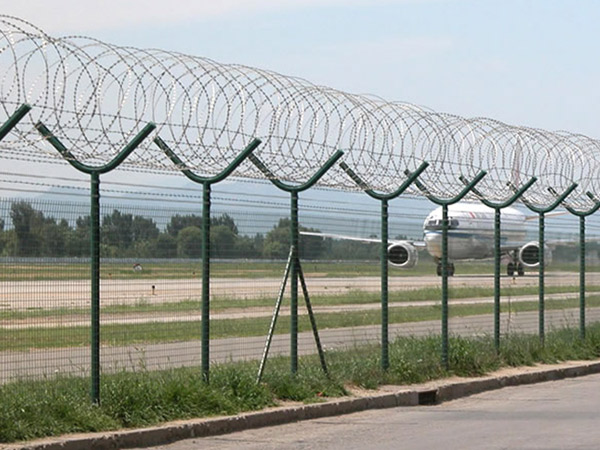 High Security Galvanized Airport Fence for Hot Sale