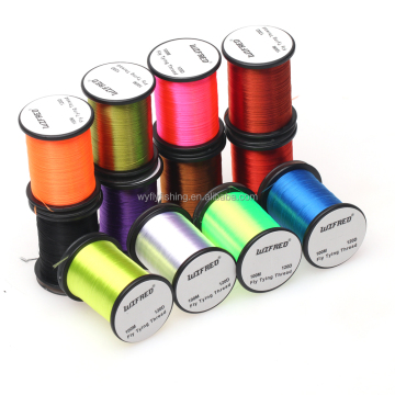 Premium 75D/100D/120D Fly Tying Thread - Strong & Flat Tying Material for Fresh & Salt Water Fishing