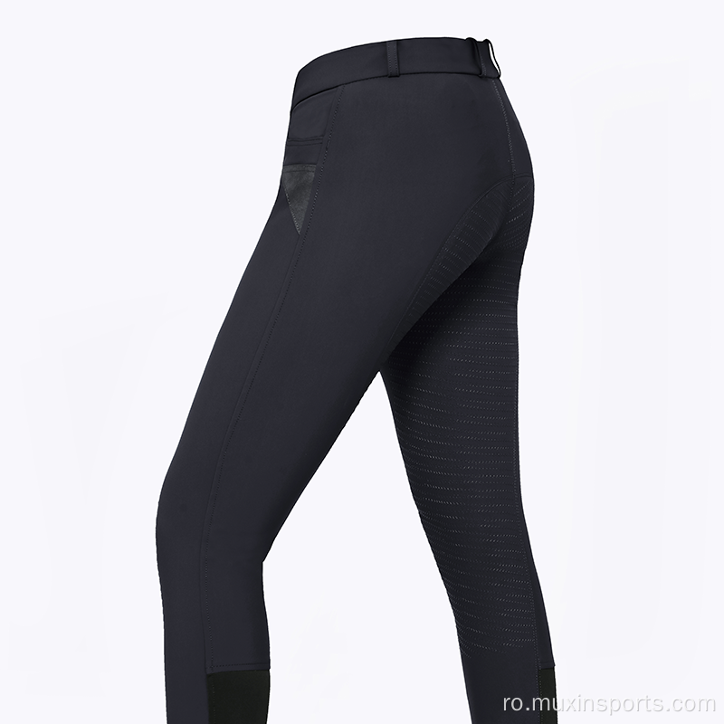 Hot Sale Pocket Pocket Equine Riding Breeches Bărbați