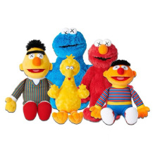 Girls' Birthday Gifts: Sesame Street Elmo and Cookie Monster Plush Stuffed Toys