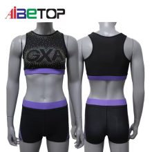 Athletic Workout Running Shorts Cheer Practice Wear