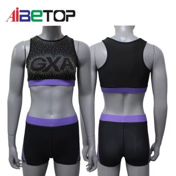 Athletic Workout Running Shorts Cheer Practice Wear
