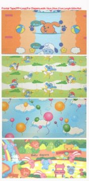 Frontal Tapes of Diapers with Loop