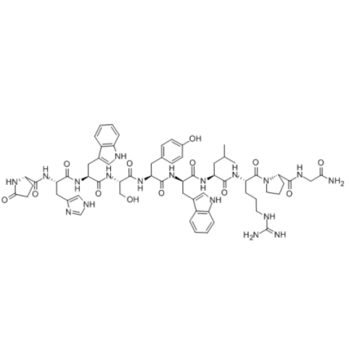 Chất lượng tốt Con người Tách rời Steroid Tinh chế Anabolic Peptides Triptorelin CAS 57773-63-4