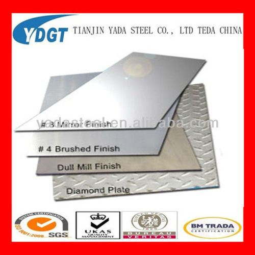 polishing stainless steel plate