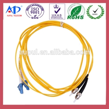 Optical Patch Cord LC-ST Duplex Singlemode 3 Meters