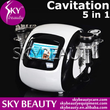 5in1 Ultrasonic Cavitation Vacuum Bipolar RF Cavitation Machine Home