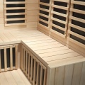 Far infrared sauna room for 2 person