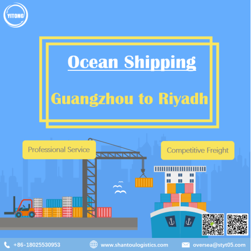 Sea Freight from Guangzhou to Riyadh