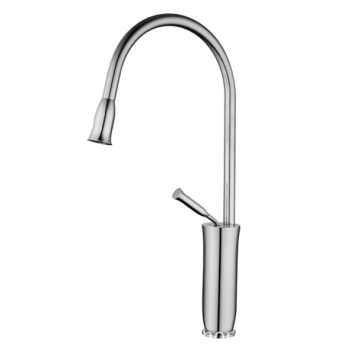 Fast Install Swan Neck Single Hole Faucet