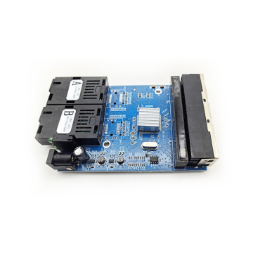 Fiber Optic Media Converter with 1000Mbps Speed and Multiple Ports