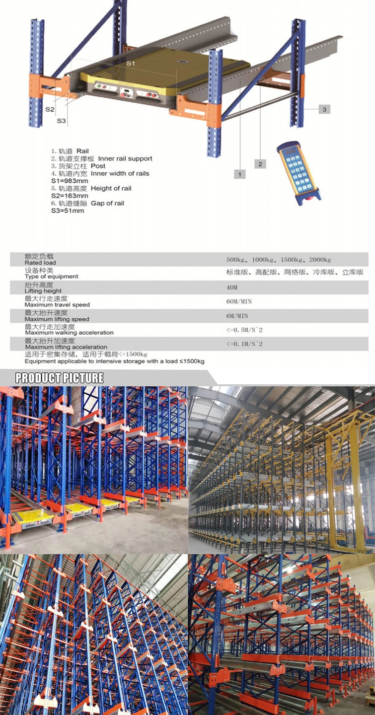 Ebil-Heavy Duty Steel Q235B Warehouse Storage as/RS Pallet Racking