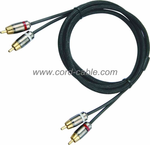 DR serie doble Cable RCA a RCA