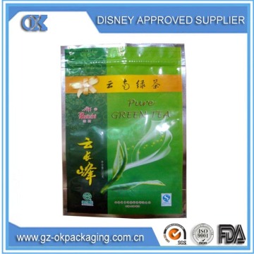 2014 alibaba Metalized zip lock printed empty Tea Bag