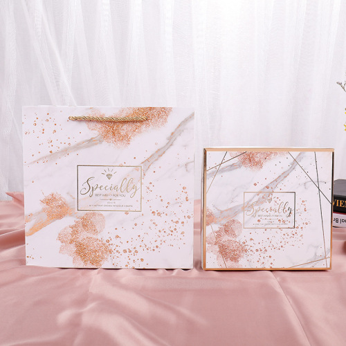 Marbling Printing Personalized Gift Boxes Wholesale