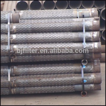 slotted carbon steel pipe bridge screen