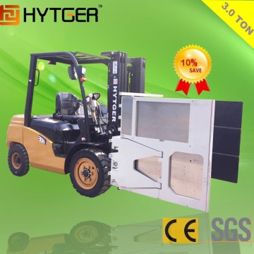 3T Factory Diesel Carton Clamp rotating forklift truck