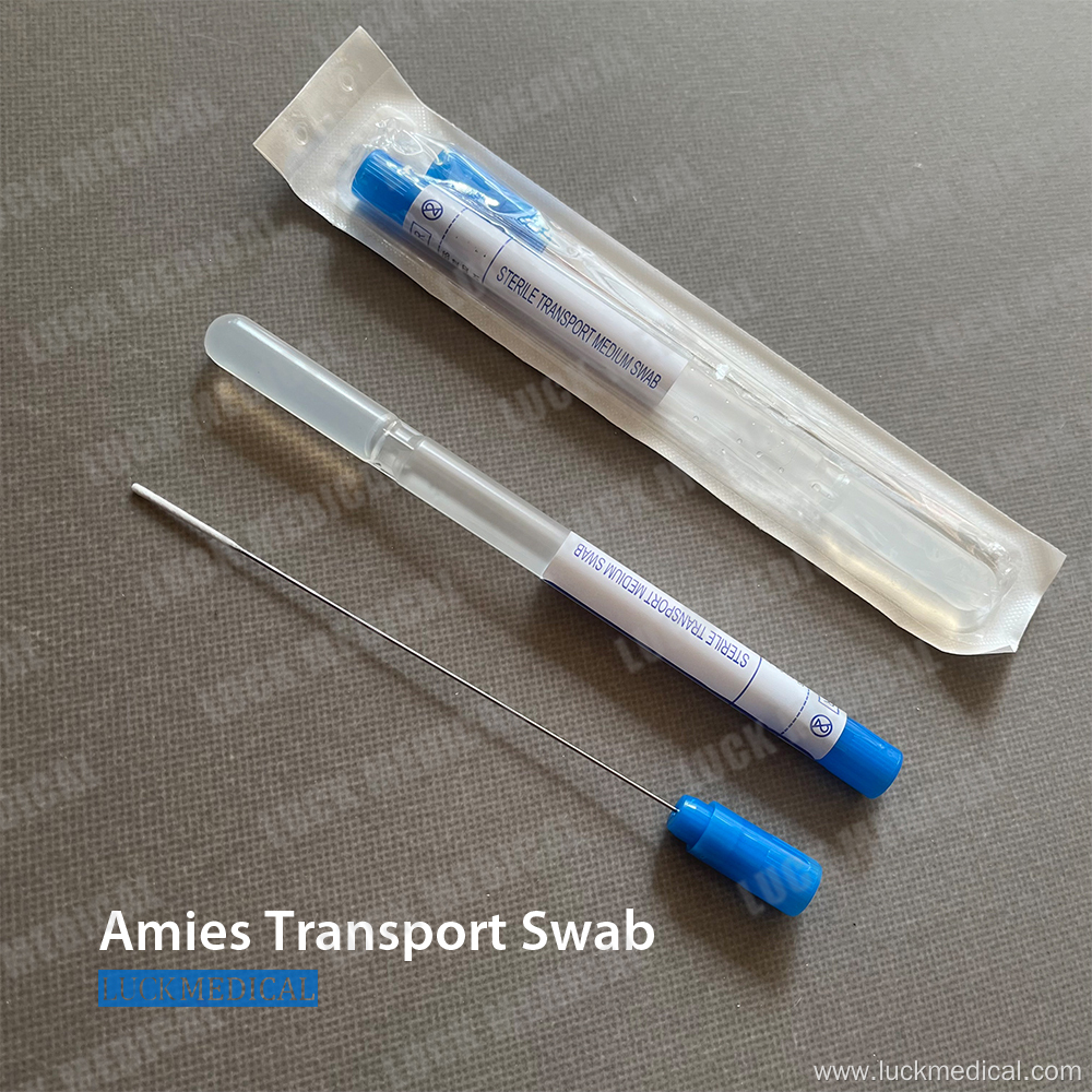 Plastic Transport Swab with Tube Rayon Tip CE