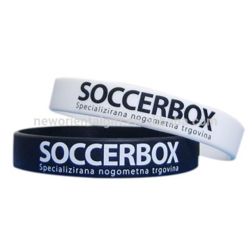 Custom imprint silicone wristbands cheapest silicone bracelets