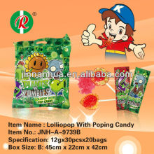 Lollipop With Poping Candy