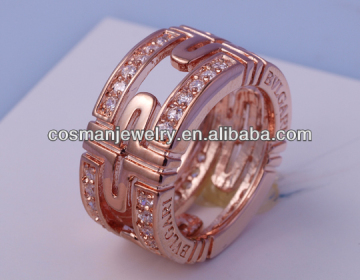 925 sterling silver ring,rose gold rings