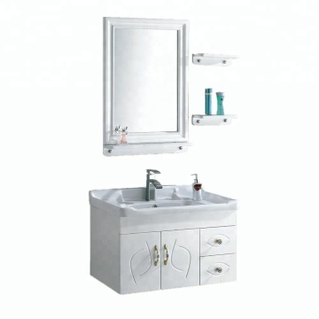 Modern Bathroom Vanity: Corner PVC Cabinets
