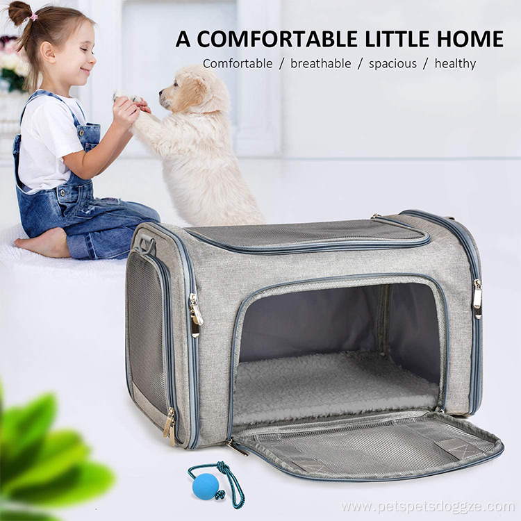 Airline Approved Foldable Portable Pet Carrier Travel Bag