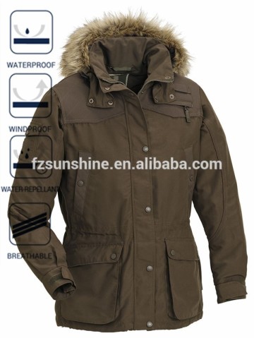 2016 Waterproof Noiseless Winter Woodland Jackets for women