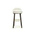 Modern replica Beetley bar stool by leather