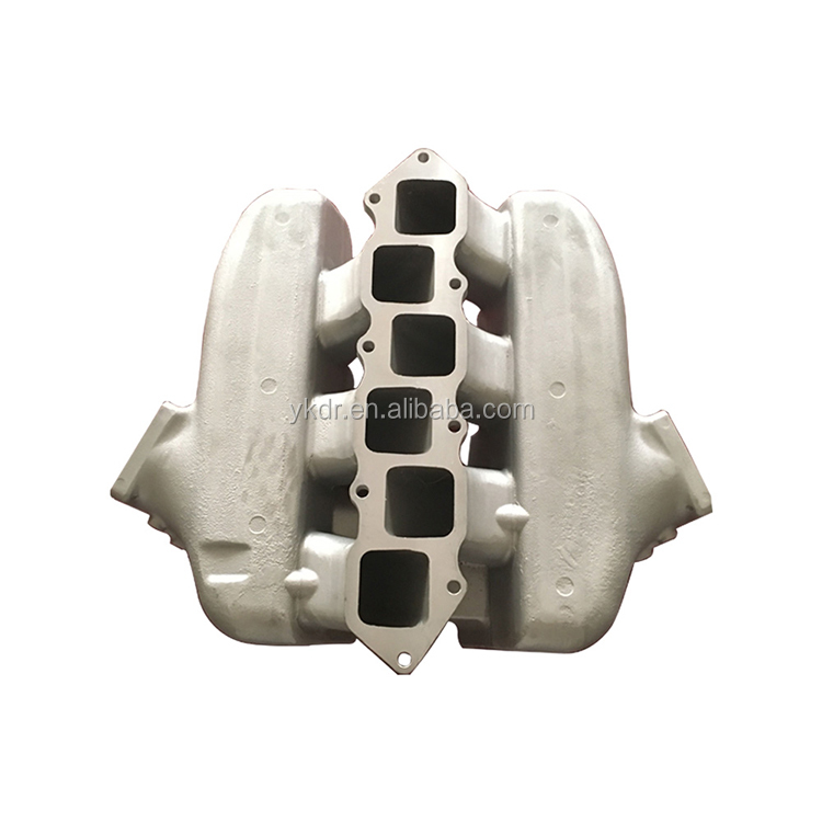 China aluminum foundry supply OEM performance intake manifold and oil pan as drawing or sample