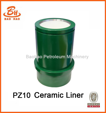 Drilling Mud Pump Ceramic Cylinder Liner PZ10